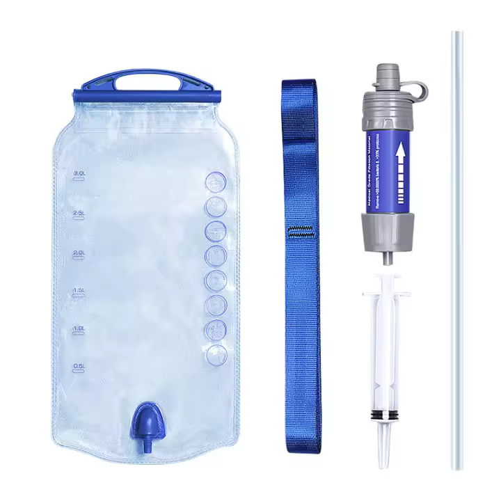 Filtro De Agua Portátil Para Exteriores Purificador De Agua Para Camping Y Emergencias Sistema De Filtro De Agua Para Supervivencia - 1