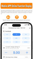 Testero De Batería Inteligente WiFi Tuya 18650 Medidor De Capacidad Con Detector De Resistencia Interna Y Monitoreo En Tiempo Real Por APP USB - details 7