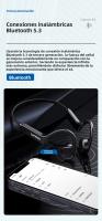 Auriculares De Conducción Ósea Lenovo X4 Bluetooth 5.3 Inalámbricos Resistentes Al Agua Estéreo Con Micrófono Para Deporte - details 6