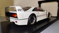 FERRARI F40 1987 SULTÁN DE BRUNÉI BLANCO 1:18 KK-SCALE - details 3