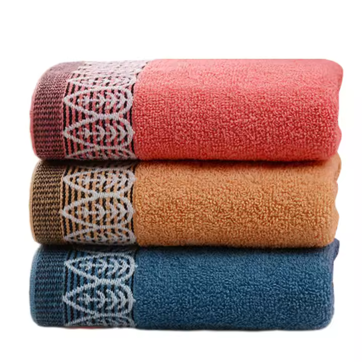 Towels 3pack Ultra Absorbent & Soft Cotton Hand Towels 3-Pack,14x29inch  for Hand, Face, Gym and Spa  3-Colors - 1