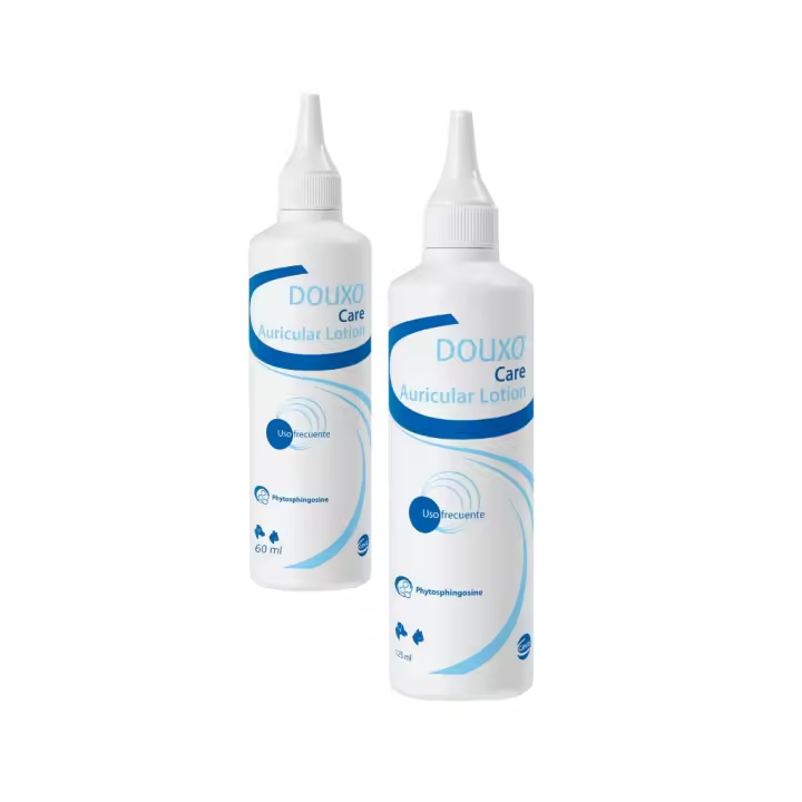 DOUXO - Care - Solución limpiadora externa y calmante para los oídos de uso frecuente en Perros y Gatos - 1