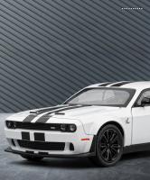 Coche De Juguete a Escala 1:22 Challenger SRT Hellcat Demon Eyes Con Luz Y Sonido Carro De Accionamiento Por Retroceso Aleación De Metal Para Niños - details 2