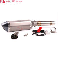 Escape Slip on Para Honda NC700 NC750 NC750X 2012-2017 Muffler De Acero Inoxidable Universal Para Motocicleta Pie De Escape - details 0