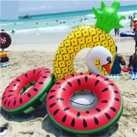 Rooxin Watermelon Pool Floats for Adult Kids Inflatable Circle Swimming Ring Floating Seat Summer Beach Party Pool Toys - details 3