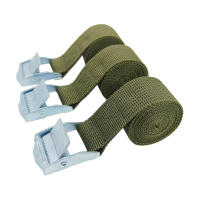 3 Piezas Cinta De Amarre De 1M Con Hebilla De Metal Para Automóvil Motocicleta Bicicleta Cuerda De Remolque Fuerte Cinta De Polipropileno Para Equipaje - details 6