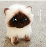 Muñeco De Peluche Genuino Hugs Baby Gato Simulación De Animal Lindo Suave Kawaii 20/26cm Juguete Para Niños Regalo De Cumpleaños - details 9