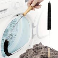 Cepillo Flexible De Limpieza Para Ventilador De Secadora Y Tubo De Refrigerador Herramienta De Drenaje Y Aseo Para Baño Y Radiador - details 1