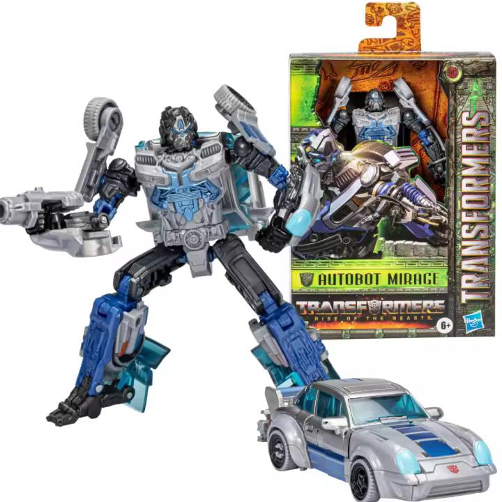 Figura De Acción Deluxe Mirage De La Película ITransformers 7 Rise of the Beasts Colección De Juguetes Para Hobby Regalo Para Hombres Y Mujeres Mayores De 14 Años Material ABS - 1