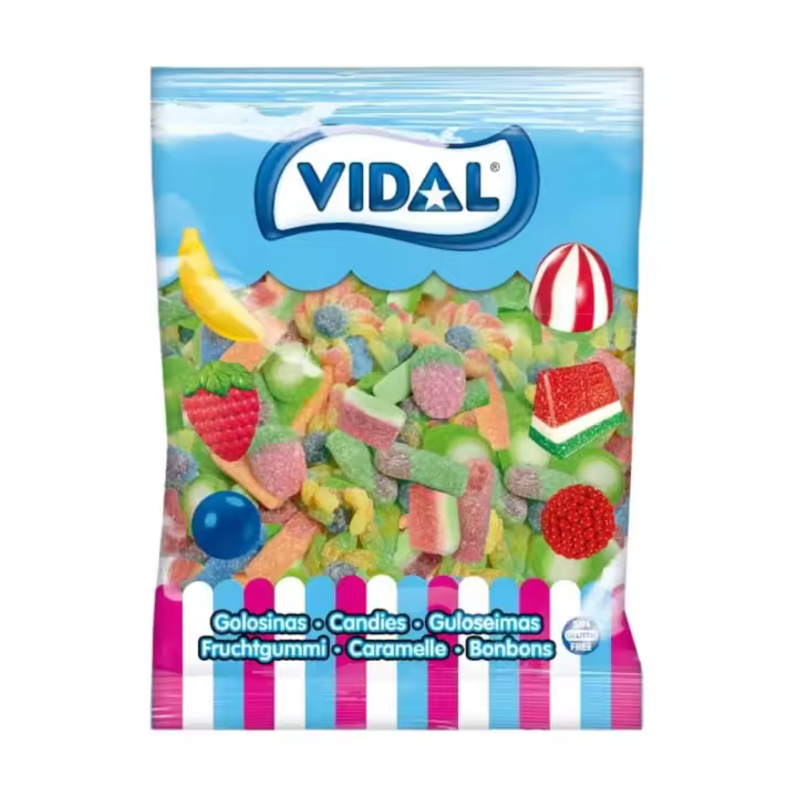 Vidal. Surtido Mix Ácido. Bolsa de 1kg - 1