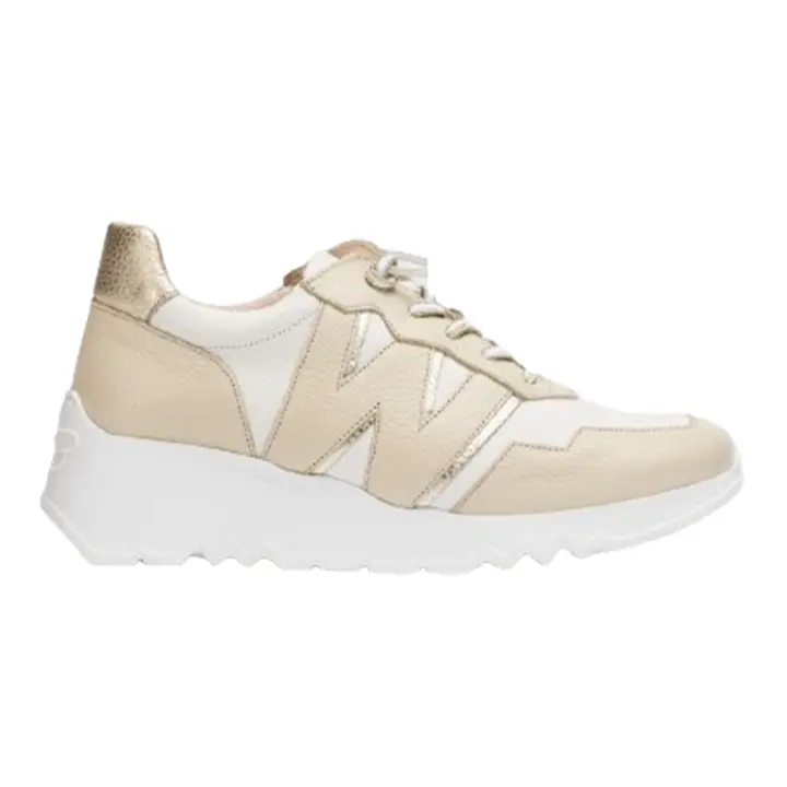 Shoes Zapatos Sport Mujer marca Wonders modelo E-6741 para mujer en color crema - 1