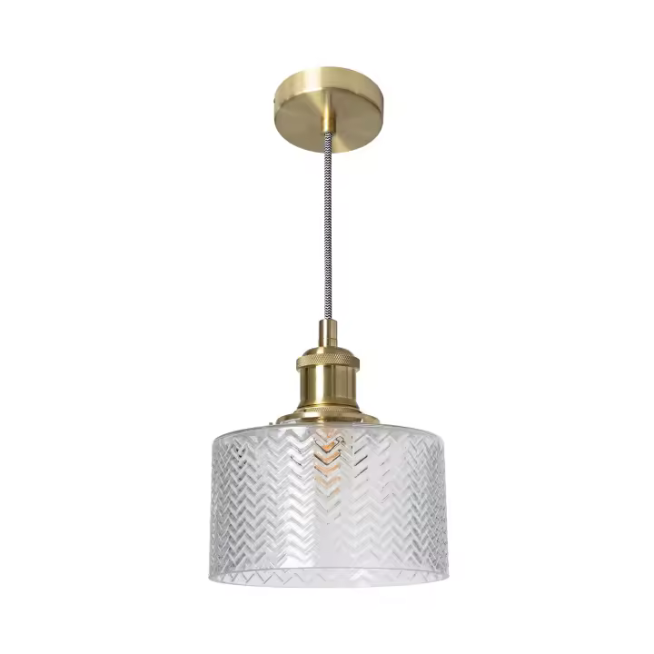 Ledkia Lámpara Colgante Cristal Matisse - Diseño Clásico y Acabados de Calidad Premium - 1
