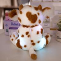Muñeco De Peluche Con Luz LED Suave Torro Iluminado Para Niñas Y Niños Juguete De Almohada De Cama Regalo De Cumpleaños Y Festivales - details 10