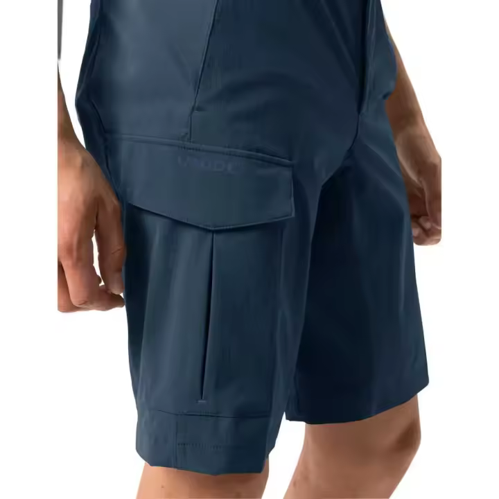 Vaude Pantalones Cortos Elope Bermuda Azul - 1