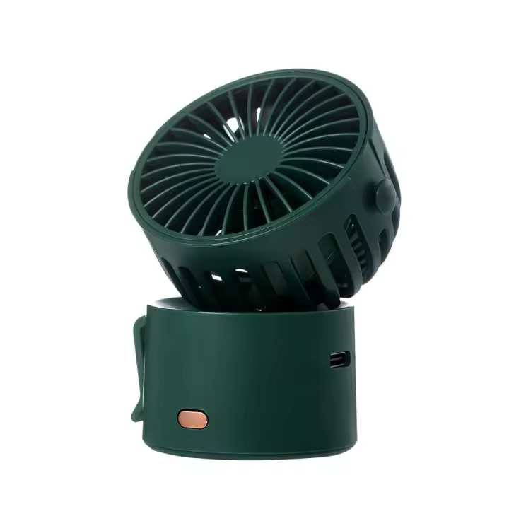 Ventilador de Cuello Mini Portátil Recargable, Móvil, Clip Inalámbrico para Exterior y Oficina - 1