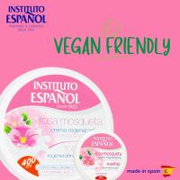 INSTITUTO ESPAÑOL crema regeneradora Rosa Mosqueta previene estrías tarro 400 ml con ácido hialurónico - details 0