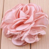 5pcs/lot 8CM 20 Colores Flores Artificiales Vintage Para Bebé Nacido Recién Nacido Bouquet De Tela Suave Para Boda Novia Guirnalda Decoración Del Hogar Flores De Tela - details 3
