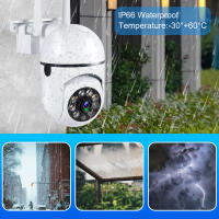 Cámara De Seguridad IP WiFi 3MP Visión Nocturna En Color Vigilancia Exterior Impermeable Zoom 4X Monitoreo Y Seguimiento Automático - details 1