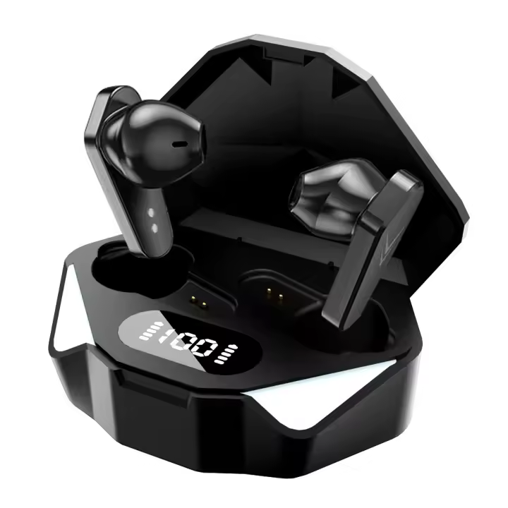 x15 Wireless gaming Bluetooth headset Breathing light long life HD digital display ultra low latency Wxxbd - 1