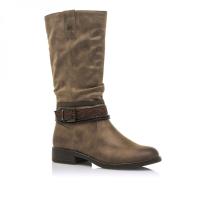 Botas vestir mujer MUSTANG 53591 C54868 BOTA CORREA TOBILLO PIEDRA 30406 23I - details 0