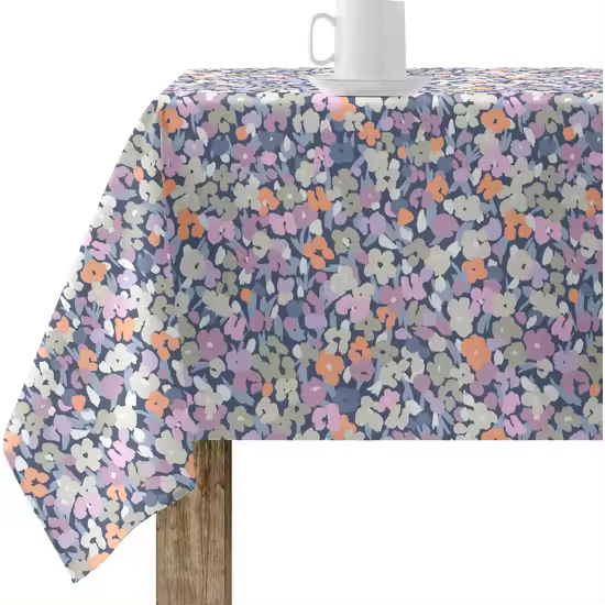 BL BELUM - Mantel resinado antimanchas Modelo: Gadea 2 Soft- Mantel mesa rectangular impermeable - Mantel Elegante Made By BL BELUM - Mantel No traspasan Líquidos Made Spain - 1