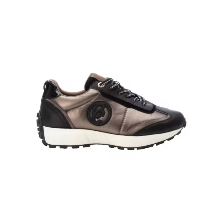 zapato deportivo combinado pieles con piso trasero - 1