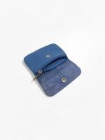 Cartera ,Monedero,Tarjetero ,billetera Para Mujer,Elegante de Cuero Granulado ,Piel auténtico- Ligera y Práctica con Dos Compartimentos y Bolsillo con Cremallera, Varios Colores,regalo para mujer,hecho en Italia - details 4