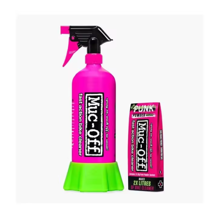 Muc-Off Kit Punk Podwer + Botella For Life x4 - 1