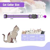 Reflective cat collar with bell, set of 12, Breakaway Cat Co - details 0