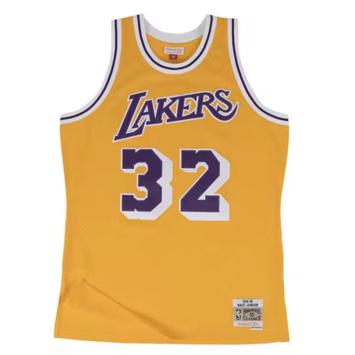 CAMISETA MAGIC JOHNSON - LAKERS - SWINGMAN 1984-85 Mitchell & Ness - 1