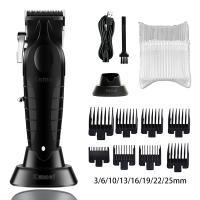 Kit De Pelacabelos Kemei KM-2296 KM-2299 KM-1102 Para Hombres Máquina De Cortar Cabello Profesional Recargable Con Indicación De Carga Velocidad De Rotación Y Ajuste De Longitud De Corte - details 12