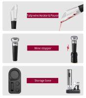 Abrevidrio Eléctrico Automático Para Vino Y Cerveza Con Cortauñas Accesorio De Cocina De Acero Inoxidable Ecológico - details 11