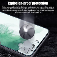 Protector De Pantalla De Vidrio Templado 5PCS Para Samsung Galaxy A14 A54 A34 A53 A13 A52s 5G Compatible Con A51 A21s A12 A72 A71 S22 S23 S24 Anti-Arañazos Y Anti-Rotura - details 1