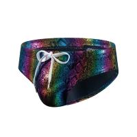 Short De Baño Para Hombre Con Acolchado Y Push up Estilo Sexy Verano Playa Surf Ropa De Playa Traje De Baño Con Patrón De Flores - details 12