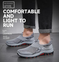 Zapatos De Verano Para Hombre 2025 Ligeros Y Cómodos Zapatillas Casuales Con Suela Suave Y Transpirable Envío Gratis - details 1