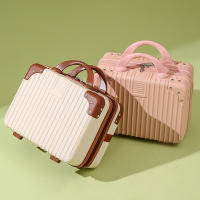 Maleta de Diseño para equipamiento de mano, Maleta para Mujer con contraste, equipamiento de embarque, Caja de Cosméticos de 14 pulgadas, Maleta Pequeña, mini Maleta de Recuerdo, Caja de contraseña pequeña y Ligera, caja de viaje - details 1