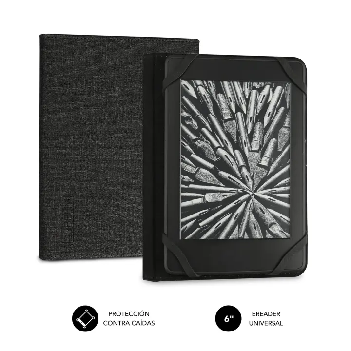 Funda libro electrónico CLEVER Negra - 1