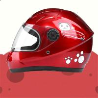 Casco De Motocicleta Para Niños Con Dibujos Animados Seguro Para Ciclismo Desmontable Adecuado Para Todas Las Estaciones Tamaño 50-54cm Abs Unisex - details 6