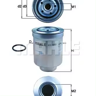 Filtro Combustible Mahle KC 510D - Protección Motor - 1