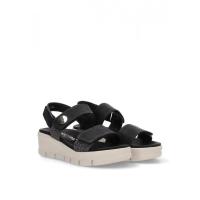 AMARPIES 23505 NEGRO Sandalias plataforma mujer 35978 25V SANDALIA DOBLE TIRA ELASTICOS NEGRO - details 3
