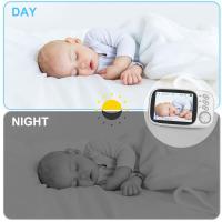 Monitor De Bebé 3.5 Pulgadas Con Visión Nocturna Y Audio Bidireccional Cámara De Video Pantalla LCD Temperatura Monitorización Alarma De Llorido Y Movimiento Portátil Rechargeable - details 8