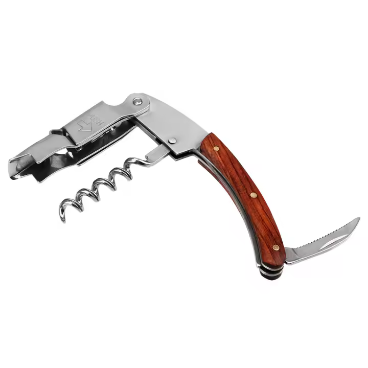 NICEYARD Kit De Abrevidrios Con Cortador De Aluminio Y Llave De Corcho Herramienta De Barra Accesorios De Cocina Acero Inoxidable Ecológico - 1