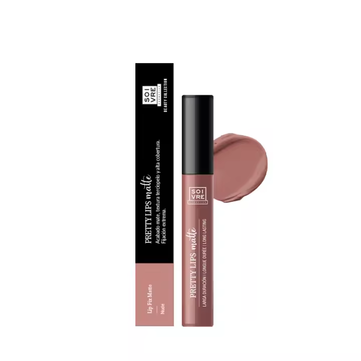SOIVRE PRETTY LIPS MATTE NUDE PINTALABIOS - 1