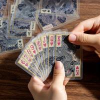 Cartas De Juego Impermeables Y Transparentes En PVC Para Adultos Juego De Mesa Viajes Regalo De Navidad Halloween Acción De Gracias - details 6