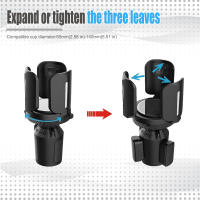 Soporte De Taza Ajustable Y Multifuncional Para Coche Base De Taza Con Extensibilidad Material De Silicona Resistente Al Calor - details 2