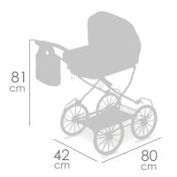 Decuevas Toys - Coche de Muñeca Plegable para Muñecas de hasta 48 cm  Regalo Ideal para Niñas  Accesorio de Muñeca - details 4