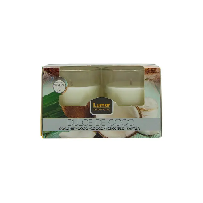 Pack de 2 Velas de Cera Vegetal LILI HOME con Fragancia ø57*70 Mm - 1
