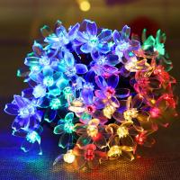[30 LED] Luces Solares para Jardín, Cadena de luces con forma de abeja de piel, 5 Luces de Jardín impermeables para Exterior E interiores para Cercas, jardines, guirnaldas y Fiesas - details 1