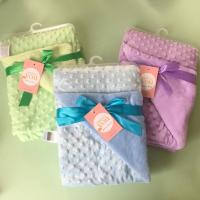 Manta Y Pañalera Para Bebé Recién Nacido De Algodón Suave Térmica Fleece Invierno Conjunto De Ropa De Cama Unisex 76*102cm - details 4