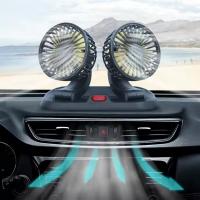 Ventilador para Coches Camiónes Giratorio 360º con su Mango Ajustable con Enchufe de mechero12V / 24 V (Modelo A); Cable USB 5V (Modelo B) - details 2